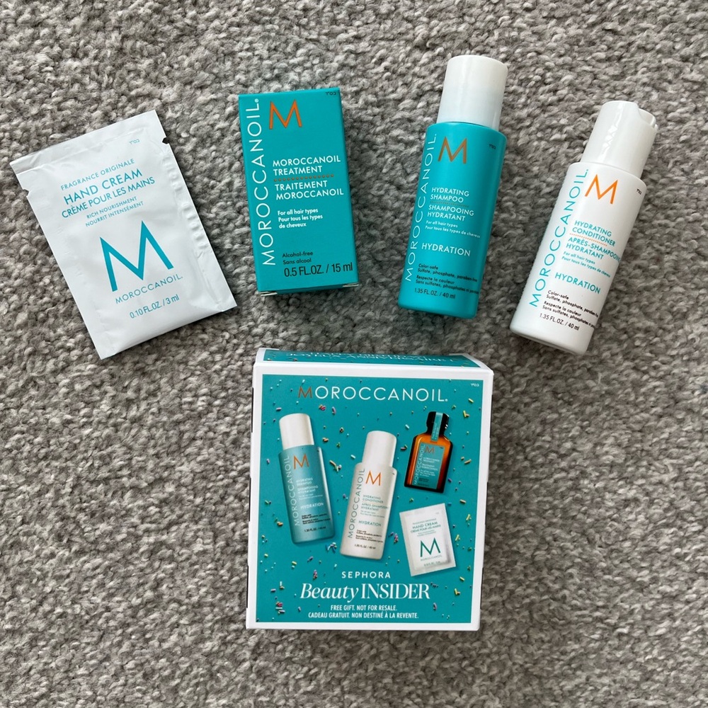NWT Moroccanoil Mini Hair Travel Set